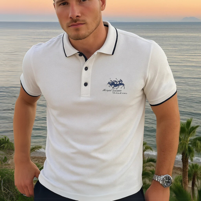 GIANNI I LUXUS-POLOSHIRT FÜR MÄNNER