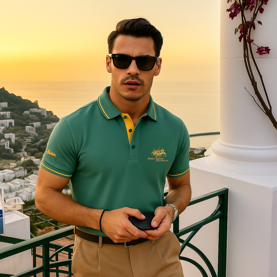 GIANNI I LUXUS-POLOSHIRT FÜR MÄNNER