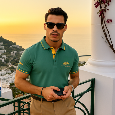 GIANNI I LUXUS-POLOSHIRT FÜR MÄNNER