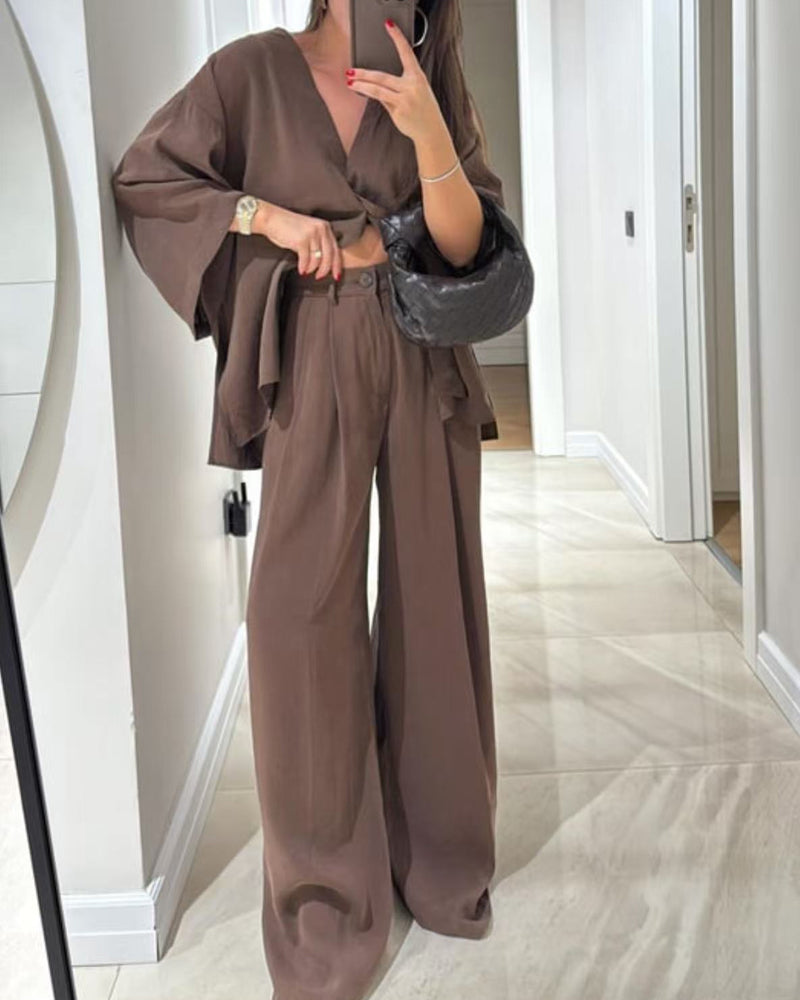 Magesty Casual V-Neck Set