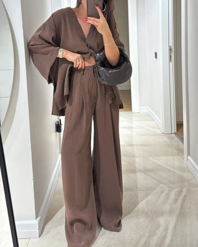 Magesty Casual V-Neck Set