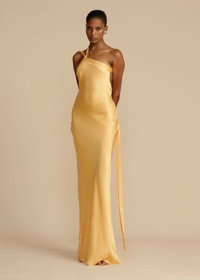 Muriel™ - Elegantes langes Kleid