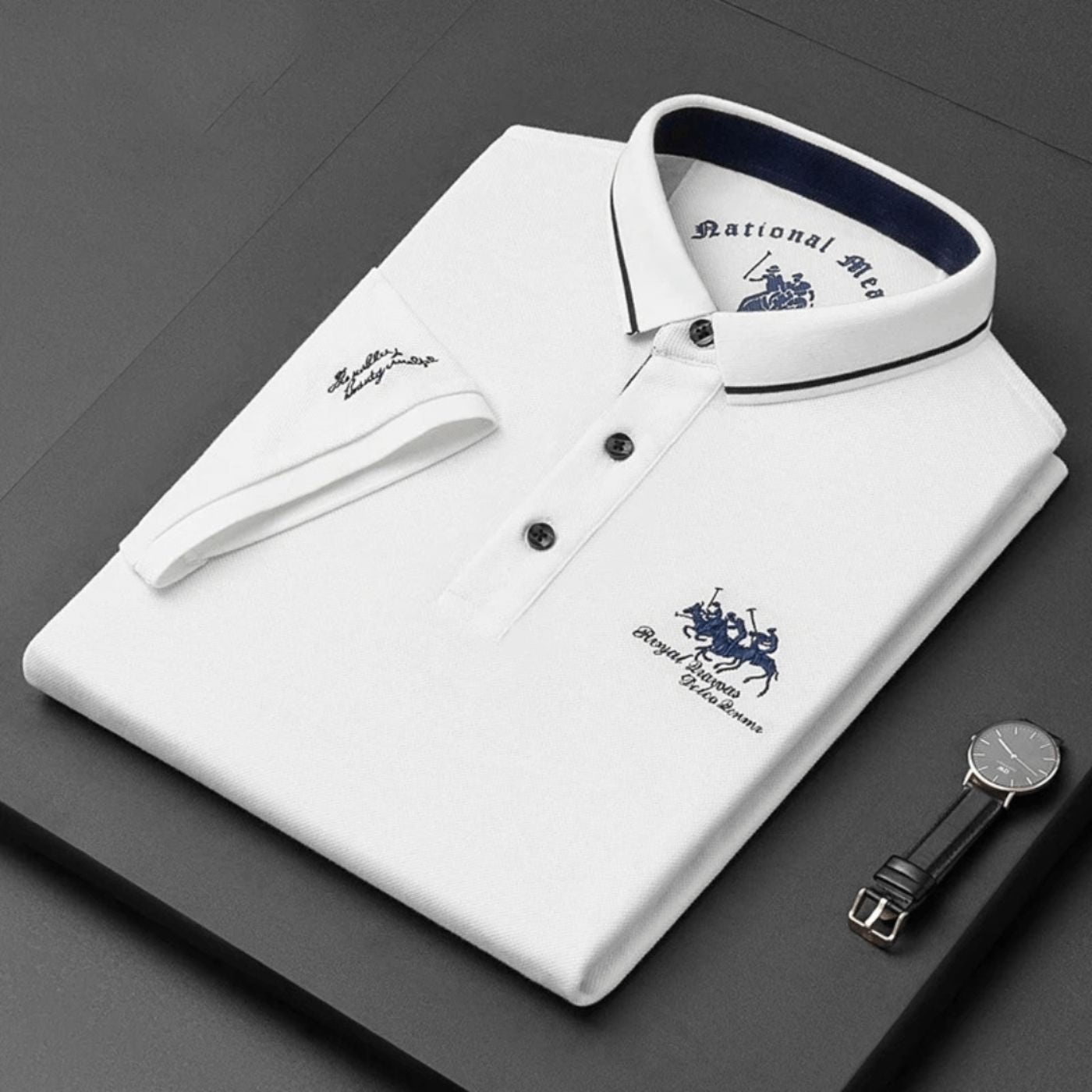 GIANNI I LUXUS-POLOSHIRT FÜR MÄNNER