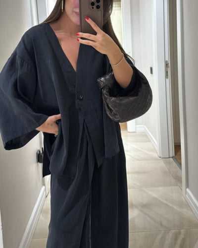 Magesty Casual V-Neck Set