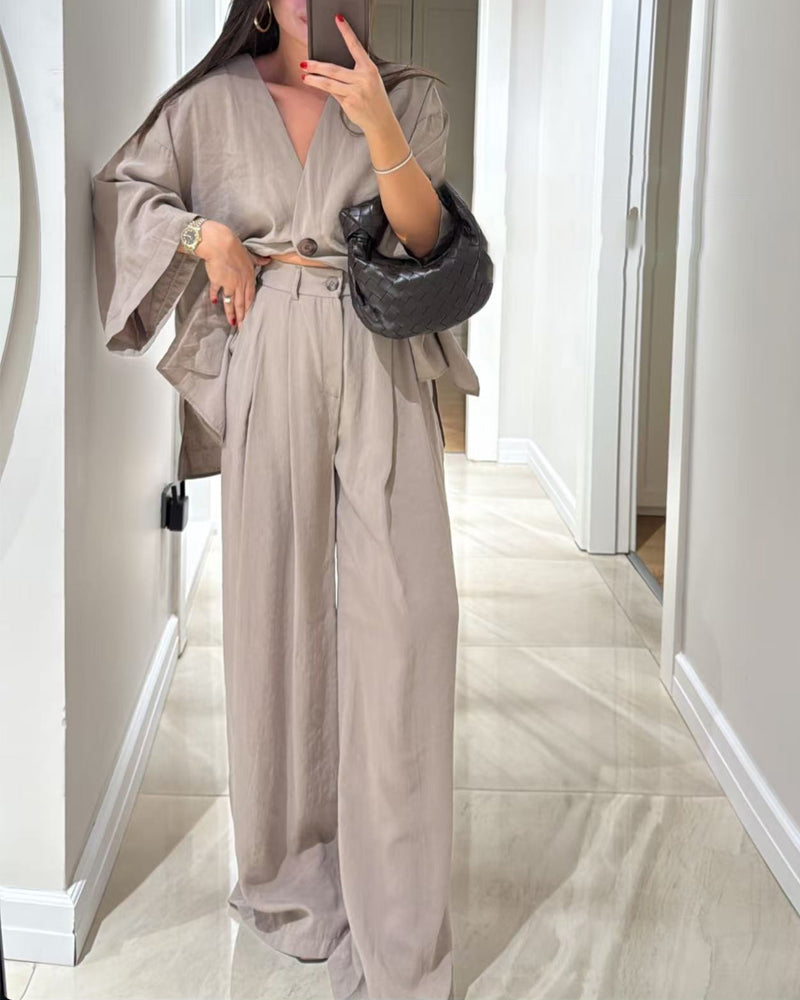 Magesty Casual V-Neck Set